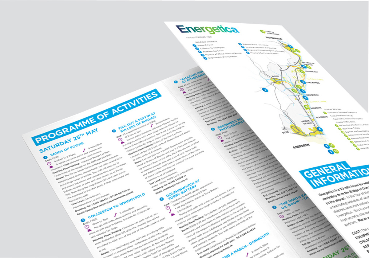 Energetic Tri-Fold Leaflet