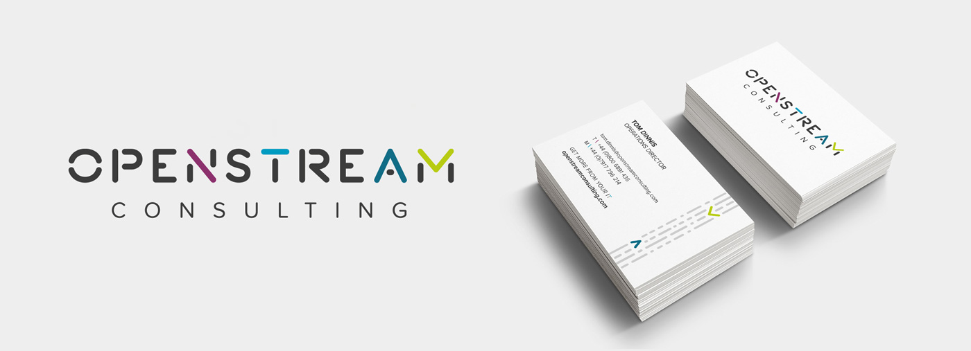 Openstream Consulting Branding & Business Card