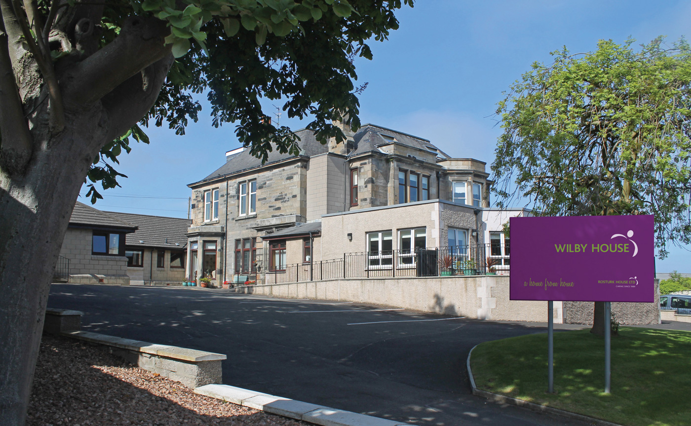 Wilby House Signage