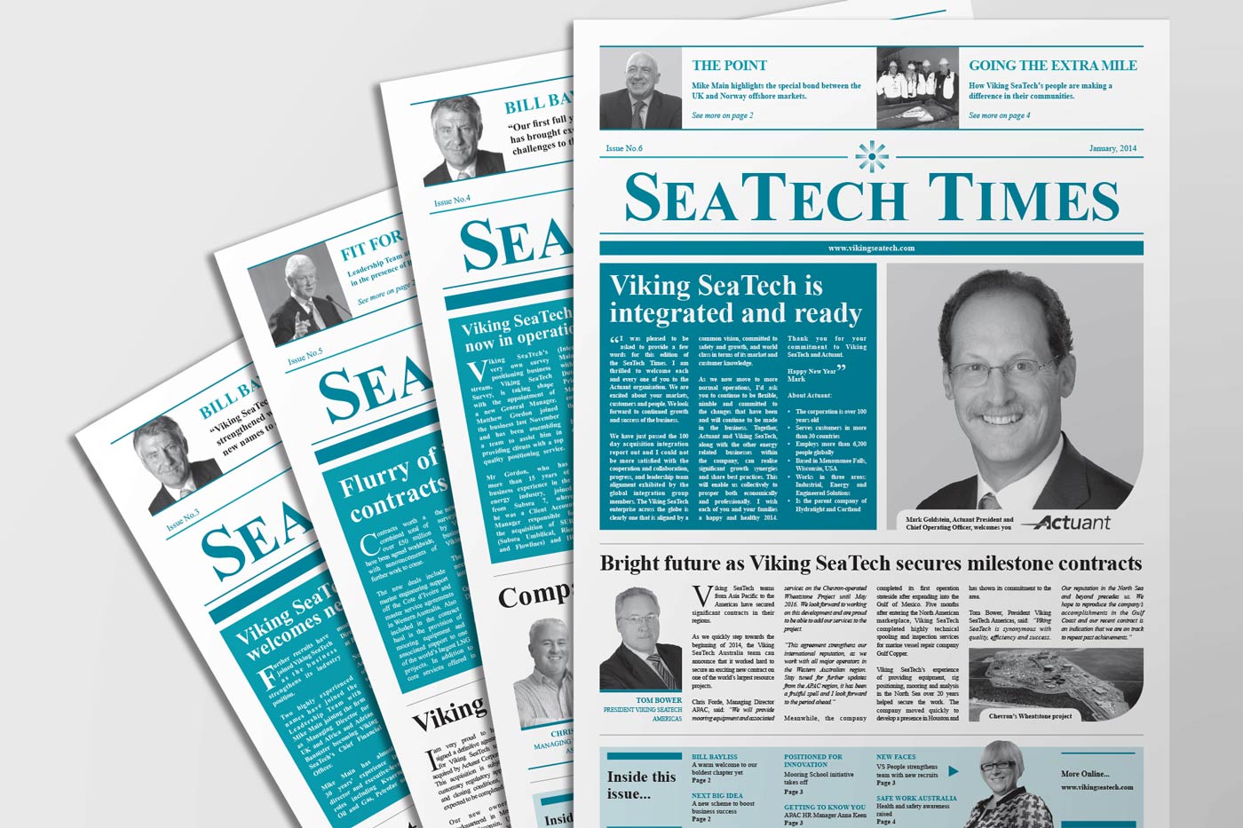 SeaTech Times Covers